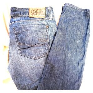 Chip and Pepper Stella Strait Leg Jean size 30